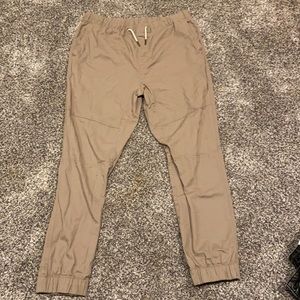 H&M khaki joggers